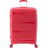  0800 4 wheels Trolley 76 cm with expansion pleat Variant red