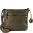  Soft Weaving Shoulder bag Leather 25 cm Variant olive green
