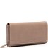  Valetta Wallet RFID protection Genuine Leather 18 cm Variant taupe