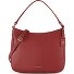  Bologna Leather Hobo Shoulder Bag, Leather, 27 cm Variant red
