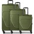  taska 4 wheels Suitcase set 3-piece Expandable Variant olive
