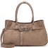  TAS Melina Shoulder Bag Genuine Leather 39 cm Variant darktaupe
