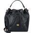 Story Donna pouch bag leather 24 cm Variant nero-gold Story Donna pouch bag leather 24 cm Variant nero-gold