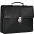 Bergamo briefcase leather 40 cm laptop compartment Variant schwarz