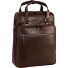  Roma backpack leather 42 cm laptop compartment Variant braun