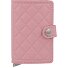  Miniwallet Credit card case RFID protection Leather 6.5 cm Variant rose