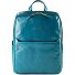  Blue Square Daypack RFID protection Leather 37 cm Laptop compartment Variant teal