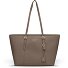  Bologna Leather Shopper Bag Leather 35 cm Variant taupe