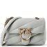  Love Puff Shoulder bag Genuine Leather 18 cm Variant grigio perla