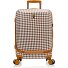  EZ Fashion 4 wheels Cabin trolley S 53 cm with expansion pleat Variant brown houndstooth