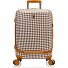  EZ Fashion 4 wheels Cabin trolley S 53 cm with expansion pleat Variant brown houndstooth