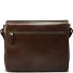  Skagen Briefcases Messenger Leather 38 cm Laptop compartment Variant redbrown
