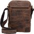  Vintage shoulder bag leather 20 cm Variant brown