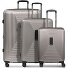  Essentials 14 4 wheels Suitcase set 3-piece with expansion pleat Variant coffee grey metallic