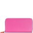  Large Double Zip Around Purse wallet leather 18 cm Variant sangria multi
