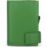 SecWal 2 credit card case wallet RFID leather 9 cm Variant grün SecWal 2 credit card case wallet RFID leather 9 cm Variant grün