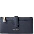  Bologna Leather Wallet Genuine Leather 20 cm Variant navy