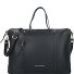  Circle Briefcase Genuine Leather 43 cm Laptop compartment Variant black