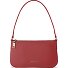  Bologna Leather Clutch Shoulder Bag, Leather, 22 cm Variant red