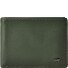  Robin Wallet RFID protection Genuine Leather 12.5 cm Variant grün