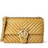  Love One Shoulder bag Genuine Leather 26.5 cm Variant verde canguro-antique gold
