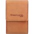 GreenLand NATURE Credit card case RFID protection Leather 7 cm Variant cognac2