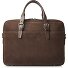  Nubuck Briefcase Genuine Leather 41 cm Laptop compartment Variant mocca