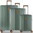  Ferrara 4 wheels Suitcase set 3-piece Expandable Variant green