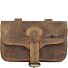  Vintage Military Fanny Pack Leather 16 cm Variant save brown