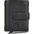  Vintage Wallet RFID protection Genuine Leather 10 cm Variant black
