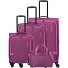  Corsiica 4 wheels Suitcase set 4-piece Variant pink