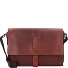  Messenger leather 37 cm laptop compartment Variant darkbrown