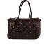  Ricciarda Shoulder Bag L Genuine Leather 35 cm Variant moro