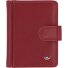  Polo Credit card case RFID protection Genuine Leather 8 cm Variant rot