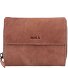 Wallet leather 13 cm Variant grau-braun Wallet leather 13 cm Variant grau-braun