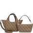 Calista Handbag 27 cm Variant latte logo Calista Handbag 27 cm Variant latte logo
