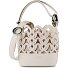  Halo Handbag Genuine Leather 19 cm Variant cream.
