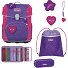  Neo Exklusiv Superflash Extreme School bag set 4-piece Variant Heartbeat