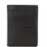  Neck label wallet leather 9.5 cm Variant black