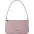  Bologna Leather Clutch Shoulder Bag, Leather, 22 cm Variant rose
