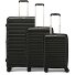 Travel Line 4700 4 wheels Suitcase set 3-piece with expansion pleat Variant black Travel Line 4700 4 wheels Suitcase set 3-piece with expansion pleat Variant black