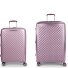  Queens 4 wheels Suitcase set 2-piece with expansion pleat Variant lila