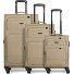  Edition 04 4 wheels Suitcase set 3-piece with expansion pleat Variant beige