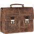  Vintage XL briefcase leather 40 cm Variant brown