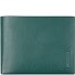  Detroit Wallet RFID protection Leather 12 cm Variant verde foresta