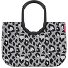 Loopshopper L frame shopper bag 46 cm Variant leo nero Loopshopper L frame shopper bag 46 cm Variant leo nero