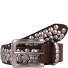  Studded belt Leather Variant cognac | 95 cm