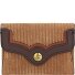  Credit card case leather 10 cm Variant camel corduroy