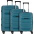 Strz by Asteroid 4 wheels Suitcase set 3-piece with expansion pleat Variant deepsea green Strz by Asteroid 4 wheels Suitcase set 3-piece with expansion pleat Variant deepsea green