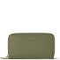  Bologna Leather XL Double Zip-Around Wallet RFID Leather 20 cm Variant olive